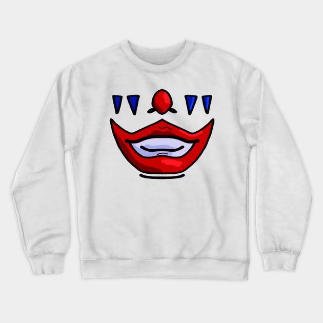 Doink Mouth Crewneck Sweatshirt by BigOrangeShirtShop